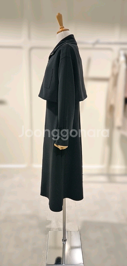 (새상품) 주크 쥬크 집업 점퍼&원피스 블랙55 듀엘 system sjsj 보브 지컷 시슬리 에고이스트--1