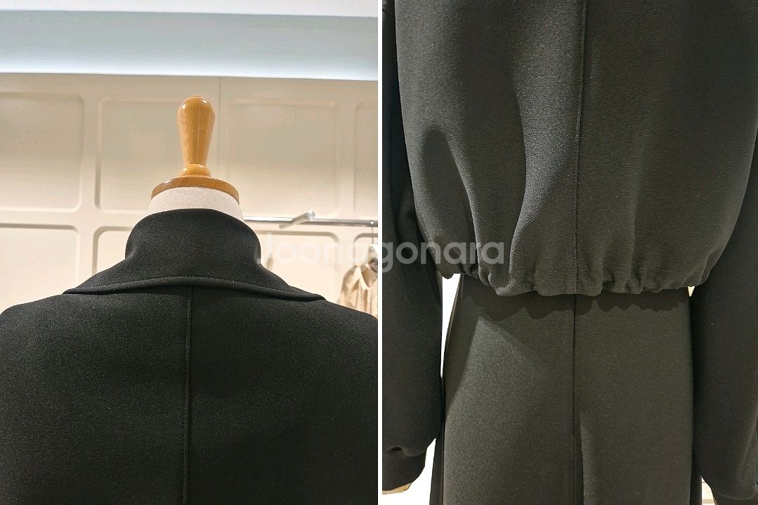 (새상품) 주크 쥬크 집업 점퍼&원피스 블랙55 듀엘 system sjsj 보브 지컷 시슬리 에고이스트--5