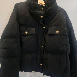 sjsj 하이넥 드롭 구스 다운 패딩