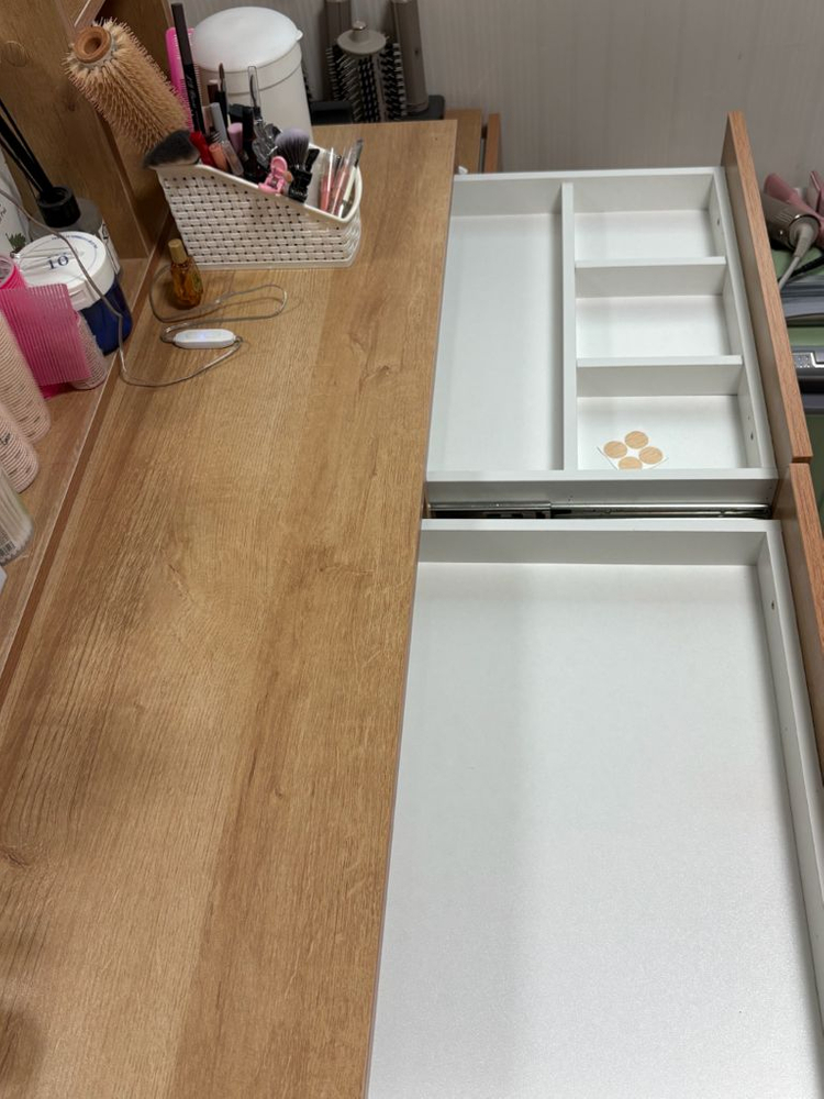 화장대 의자 세트--1