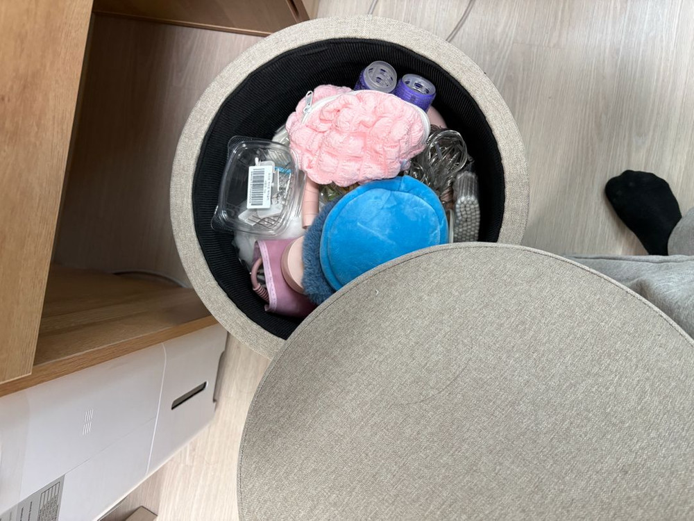 화장대 의자 세트--2