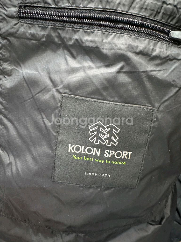 코오롱스포츠 40주년 한정판 3D 구스패딩 (100)--5