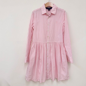 (140) 폴로 걸즈 셔츠 원피스 8t 이미지