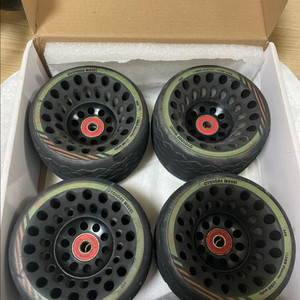 미포 사이클론 110mm 하이 그립 스트리트 휠 풀리포함 클라우드휠 전동스케이트보드