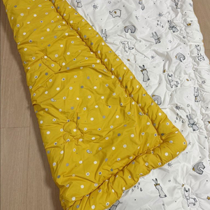 (새제품) 알레르망 베이비 이불+패드+베개 세트