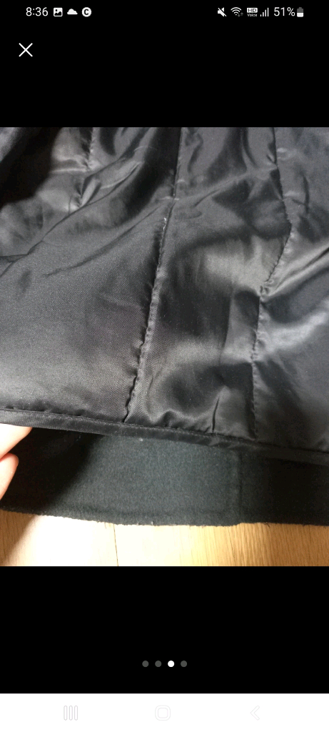 Roanjane 여아 핸드메이드 코트 110 네이비--2