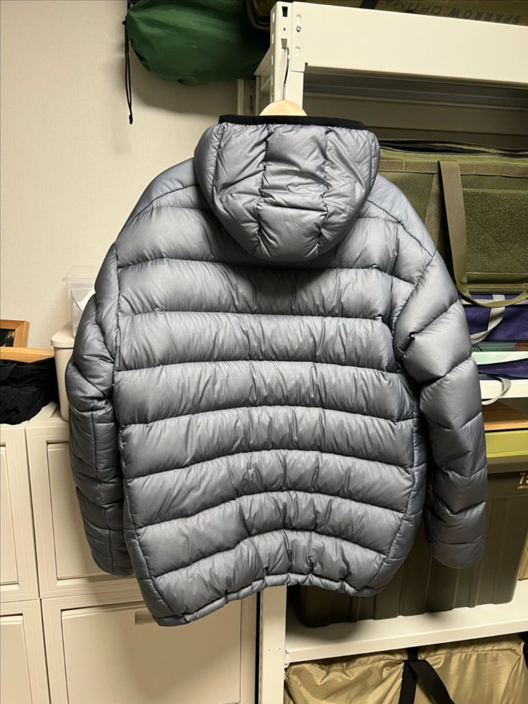 3사이즈,신품급) 모이프 HELIUM HOODED DOWN JACKET--4