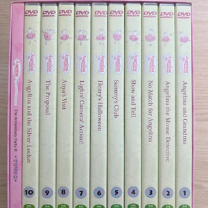 안젤리나 발레리나 DVD 20장+영한대본집