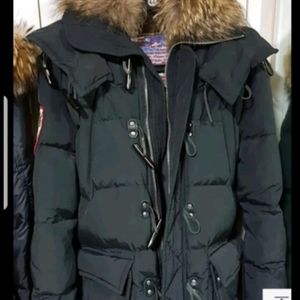 디스퀘어드 더블라쿤 퍼 패딩