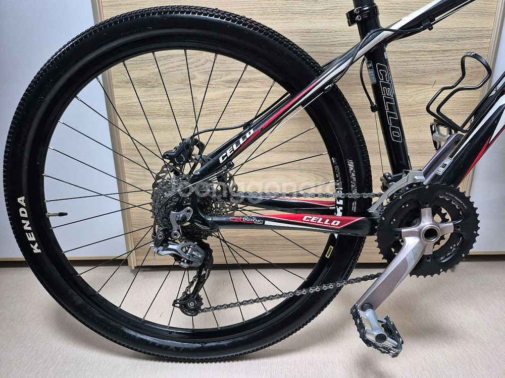 첼로 XC 30 MTB 자전거 (블랙/레드)--2