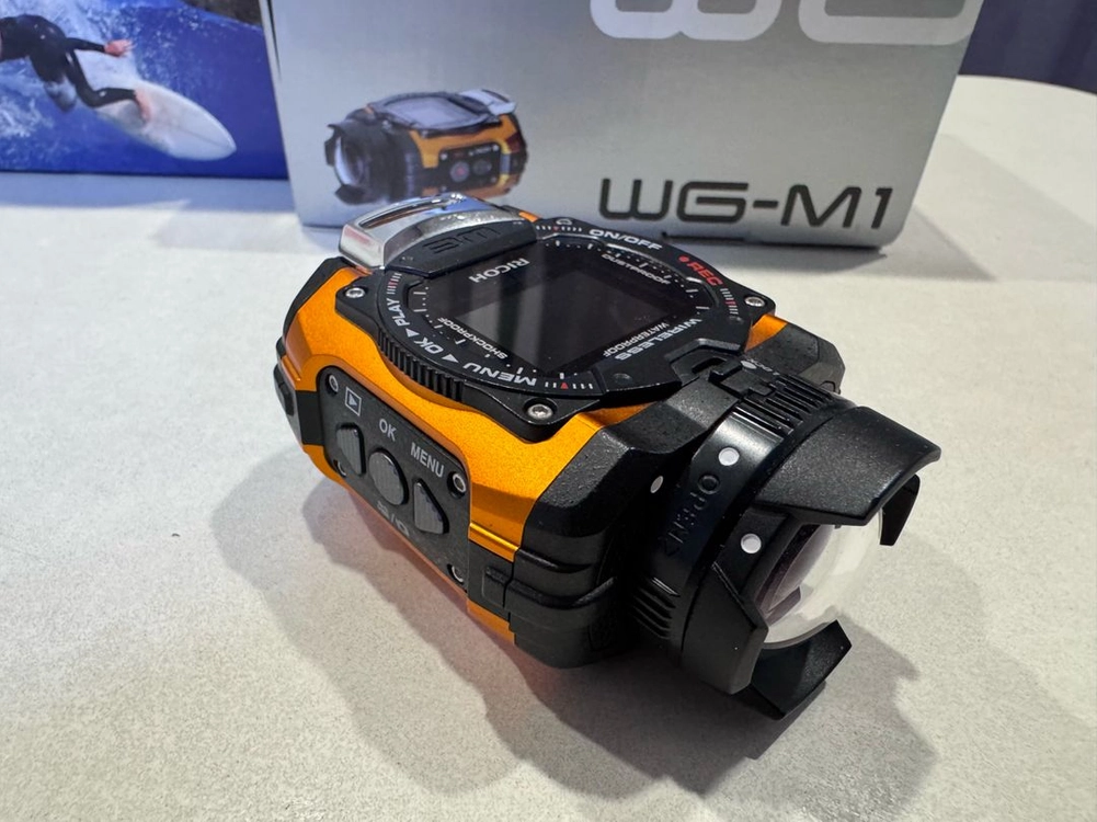 리코 WG-M1 액션캠 오렌지 새상품급 이미지