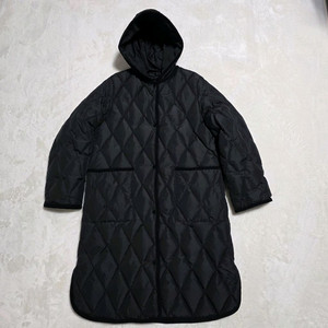 (55)여성 쏘울 다이아 퀼팅 구스다운 패딩 코트 이미지