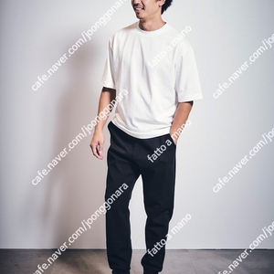 유니클로(UNIQLO) 질샌더 +J 드라이스웨트 팬츠 블랙 XL