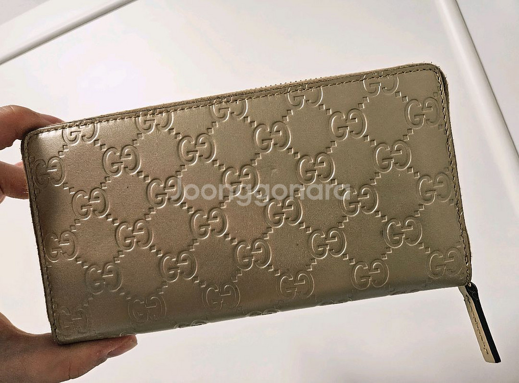(정품) 구찌 시마 GG 여성 장지갑 / 금전운 상승 지갑--1