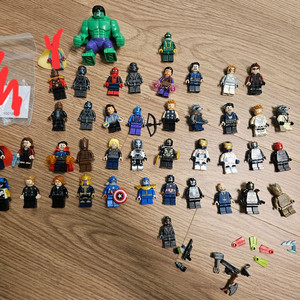 레고 마블 어벤져스 미니피규어 세트