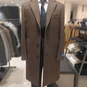 (새상품) 킨록 프리미엄 캐시미어 100% 하프 체스터 코트_105 이미지