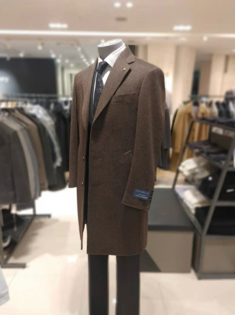 (새상품) 킨록 프리미엄 캐시미어 100% 하프 체스터 코트_105 이미지