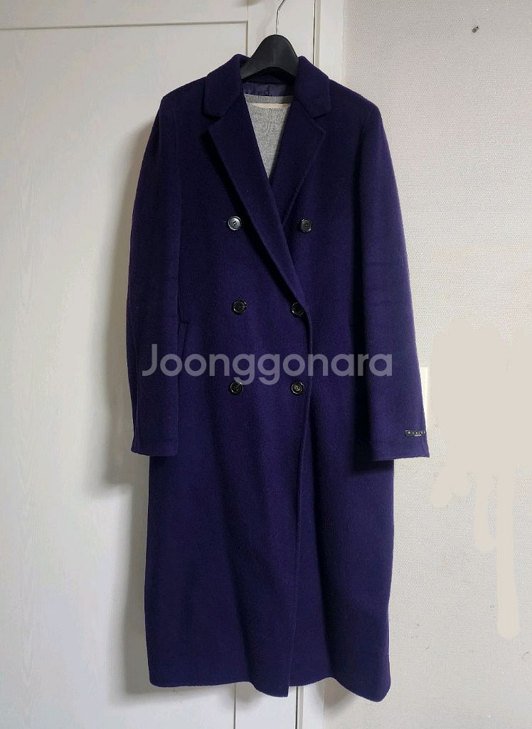 sisley 시슬리 핸드메이드 베이직 롱 코트--2