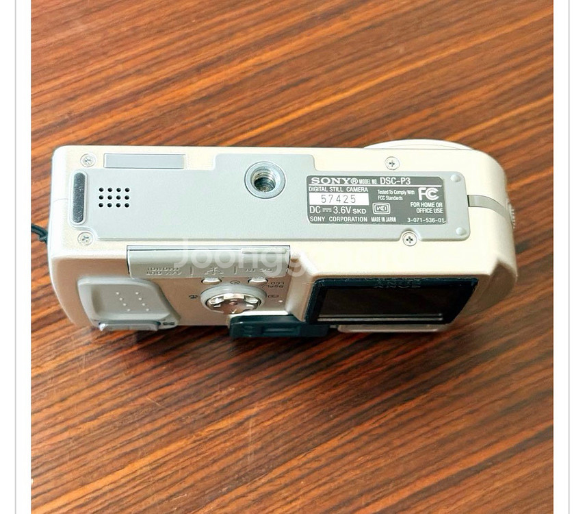 소니 사이버샷 DSC-P3 빈티지 디지털 카메라--3