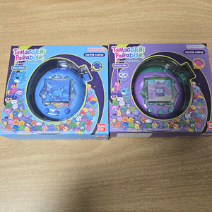 다마고치 파라다이스 블루, 가지퍼플 + 연구원,랩타마템 올클