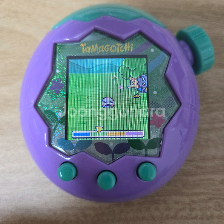 다마고치 파라다이스 블루, 가지퍼플 + 연구원,랩타마템 올클--1