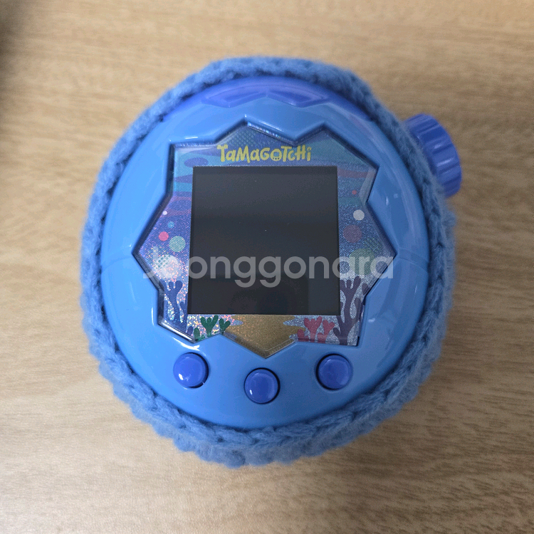 다마고치 파라다이스 블루, 가지퍼플 + 연구원,랩타마템 올클--9