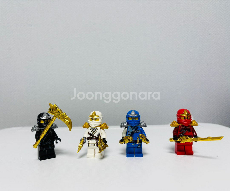 레고 닌자고 커스텀 황금무기 세트--1