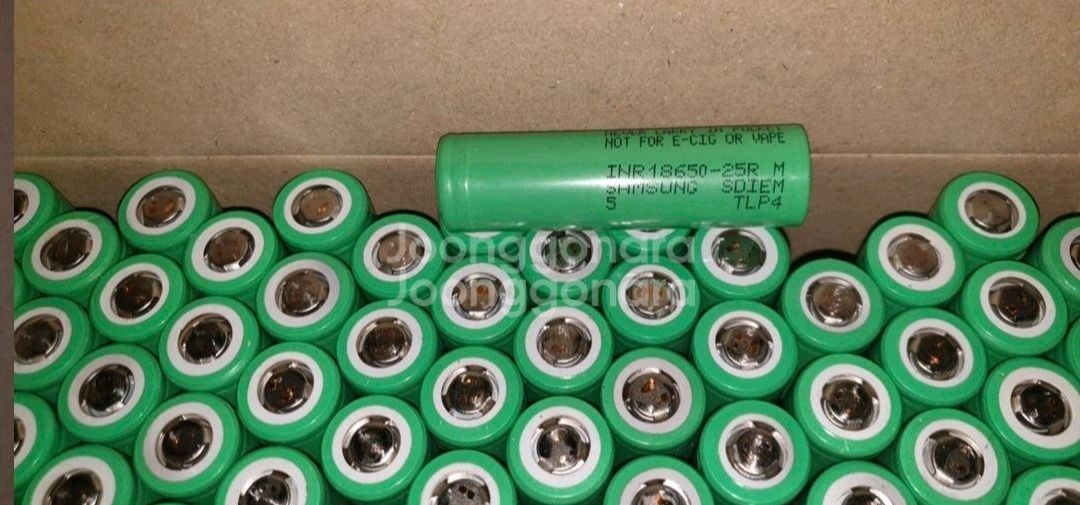 18650 고방전 삼성 SDI 배터리 25R 100개 이미지