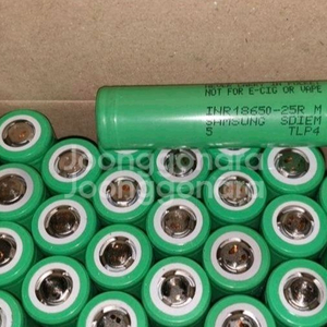 18650 고방전 삼성 SDI 배터리 25R 100개