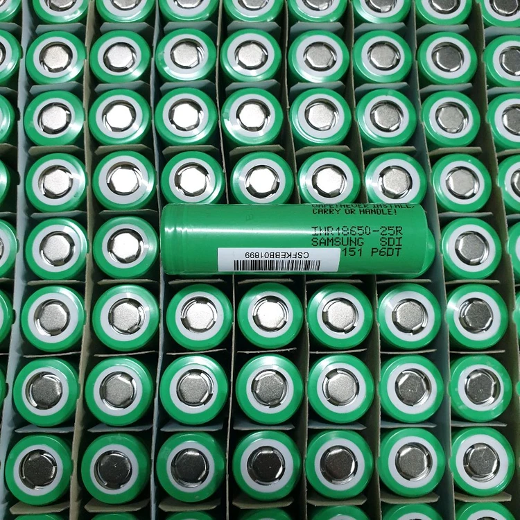 18650 고방전 SDI 배터리 25R 신품 10개 - 안심되는 중고거래