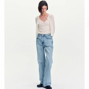 [새상품] 포유어아이즈온리 Leon 스트레이트 데님 팬츠