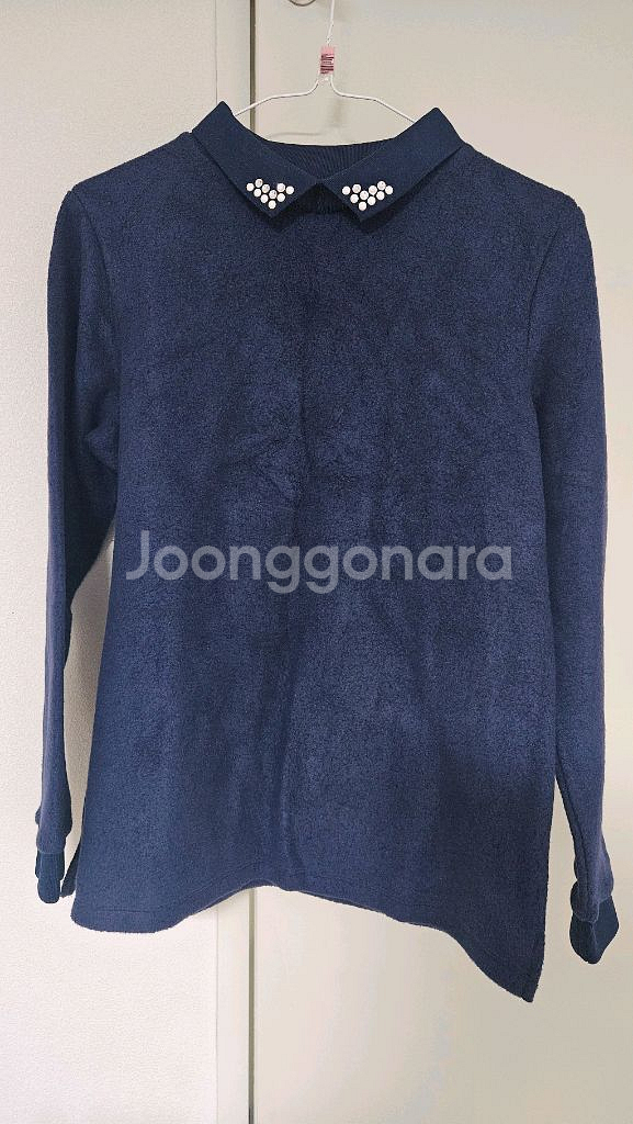 새제품) 크로커다일레이디 따뜻한 긴팔 상의 (정가 85,000)--3