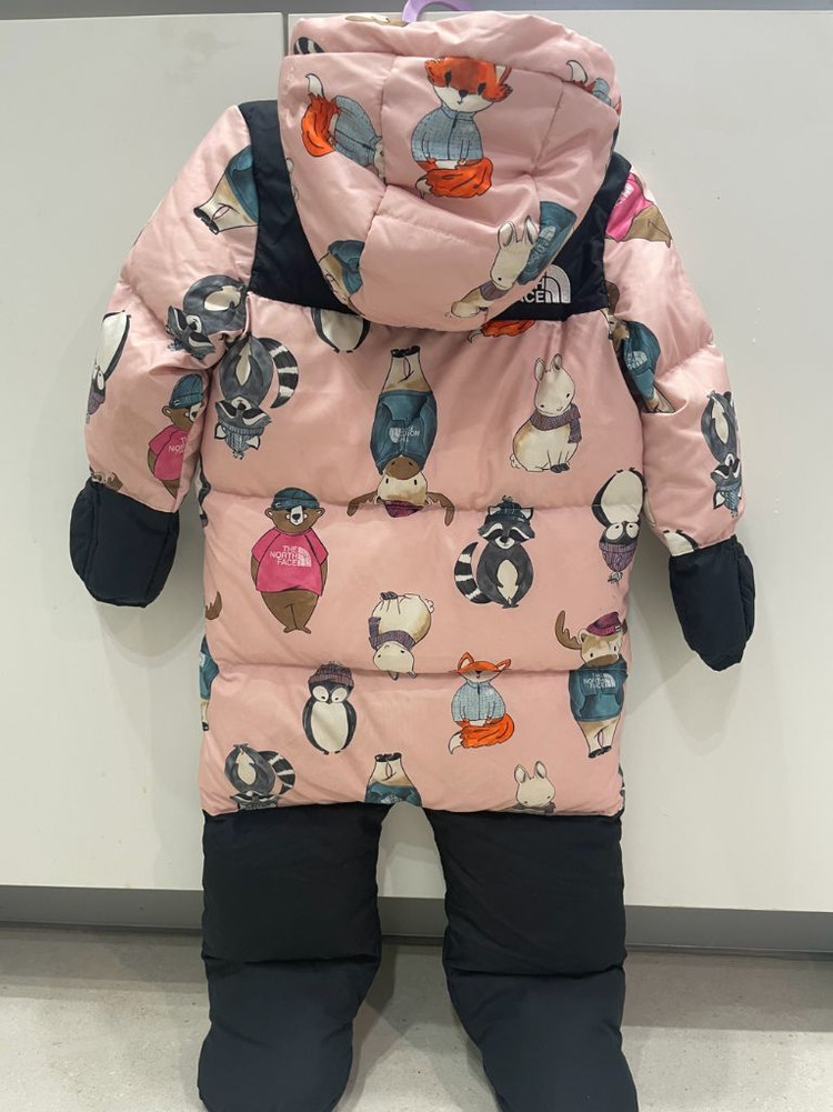 노스페이스 베이비 눕시 스키복 우주복 18-24M--1