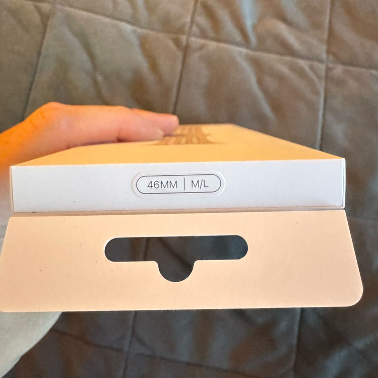 애플워치 나이키 스포츠 밴드 데저트스톤 M/L 46mm 급처--4