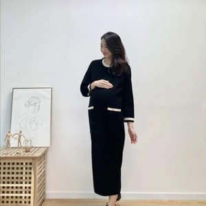 임부복 니트롱원피스치마