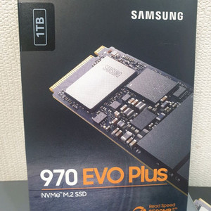 미개봉 삼성 970 EVO Plus Nvme M.2 SSD 1TB 정품