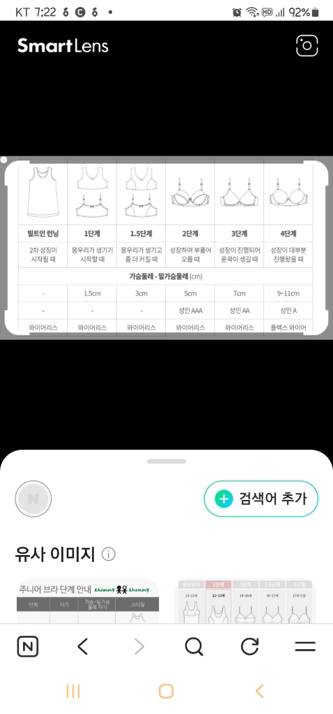 첨이첨이 탠셀 주니어브라런닝 75호 새상품 이미지