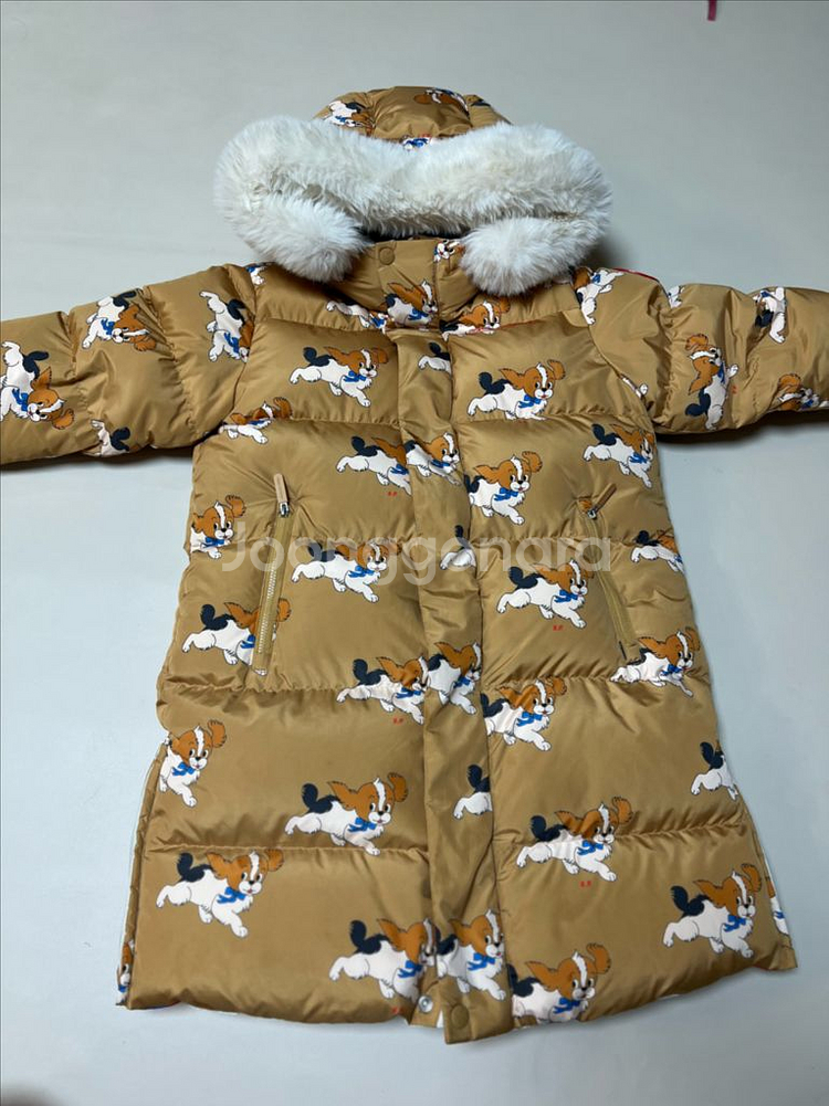 베베드피노 퍼피덕다운점퍼 리버시블 130 정가179000--4