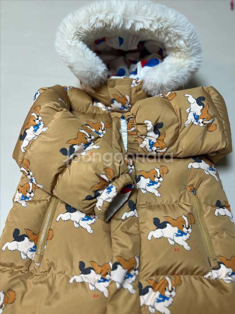 베베드피노 퍼피덕다운점퍼 리버시블 130 정가179000--5