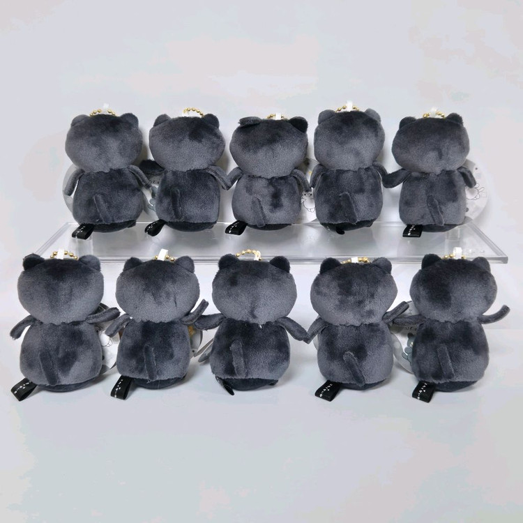 까만 호랑이 흑호 모찌 인형 가방고리 키링 백참 볼체인 귀여운 동물 인형 코와쿠나이네 애착인형 데못죽 차유진 이미지