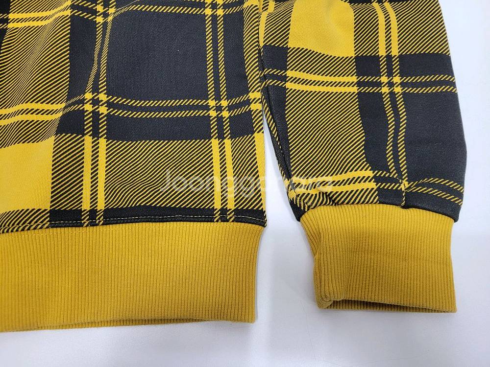 MLB 20FW 엠엘비 뉴욕양키즈 체크 오버핏 맨투맨 / 100 (L)--6