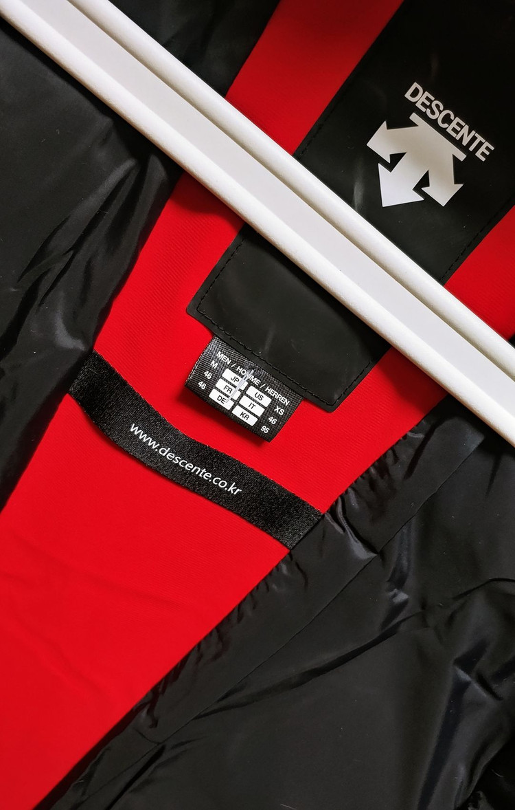 [L] 데상트 아우디 스키 패딩점퍼 레드1476 이미지