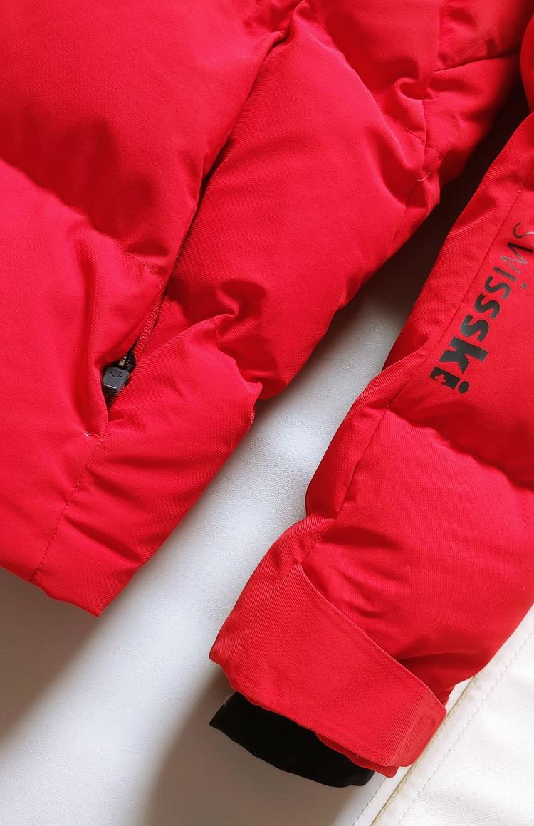 [L] 데상트 아우디 스키 패딩점퍼 레드1476 이미지