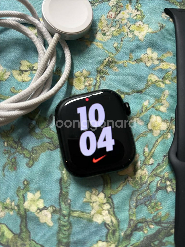 애플워치10 42mm 제트블랙 S급--1