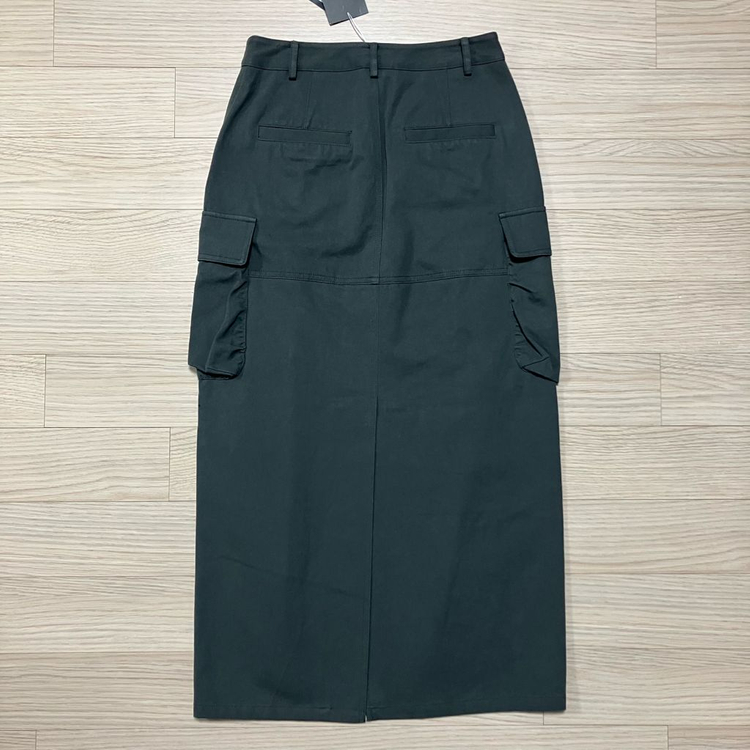 [새상품] 레이브 카고 스커트 다크그레이--1