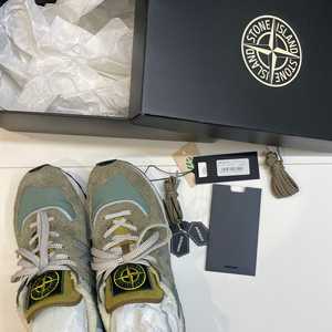 뉴발란스 x 스톤 아일랜드 574 레거시 그린 270