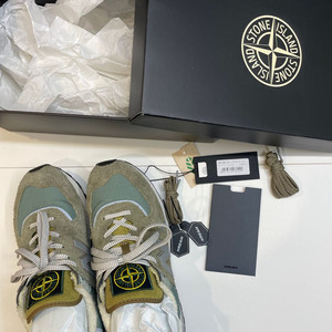 뉴발란스 x 스톤 아일랜드 574 레거시 그린 270