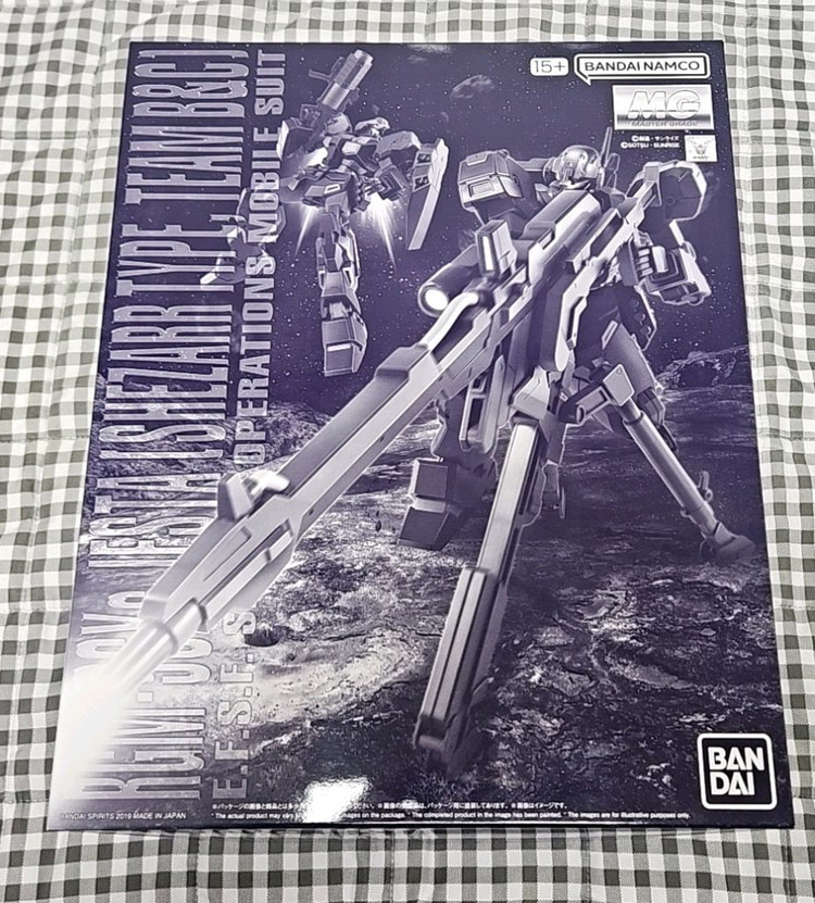 반다이 건담 프라모델 MG 제스타 셰자르대 사양 B&C반 장비 미개봉 판매--0