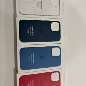 (정품/미개봉)아이폰13미니 실리콘 케이스, 투명케이스