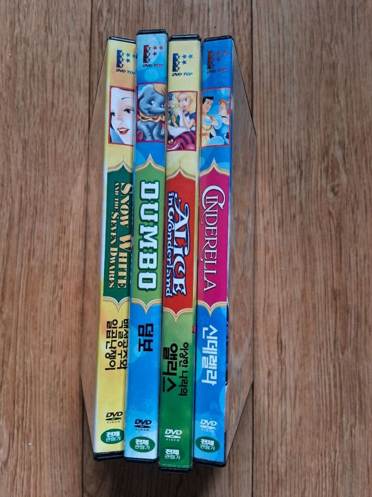 애니DVD.4장일괄.상태 좋아요 이미지